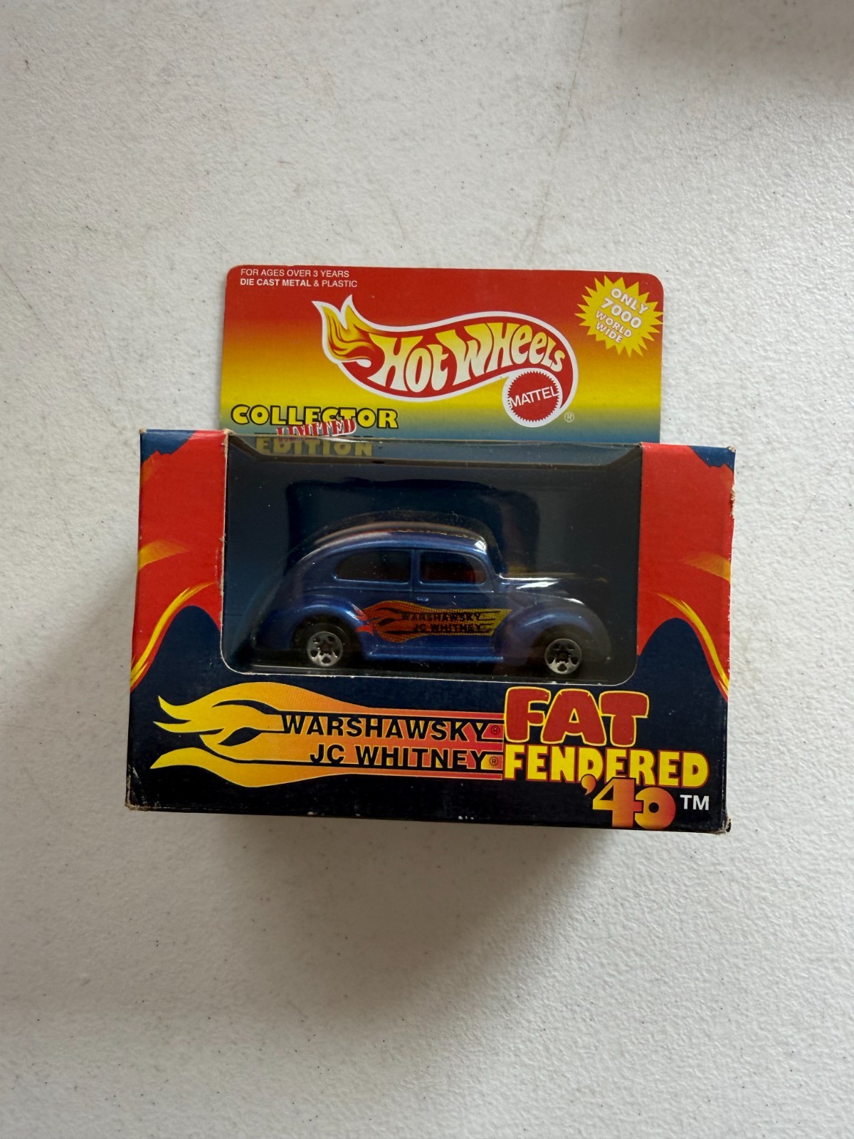 Hot Wheels Collector Limited Edition Warshawsky JC Whitney Fat Fendered ’40 BO7