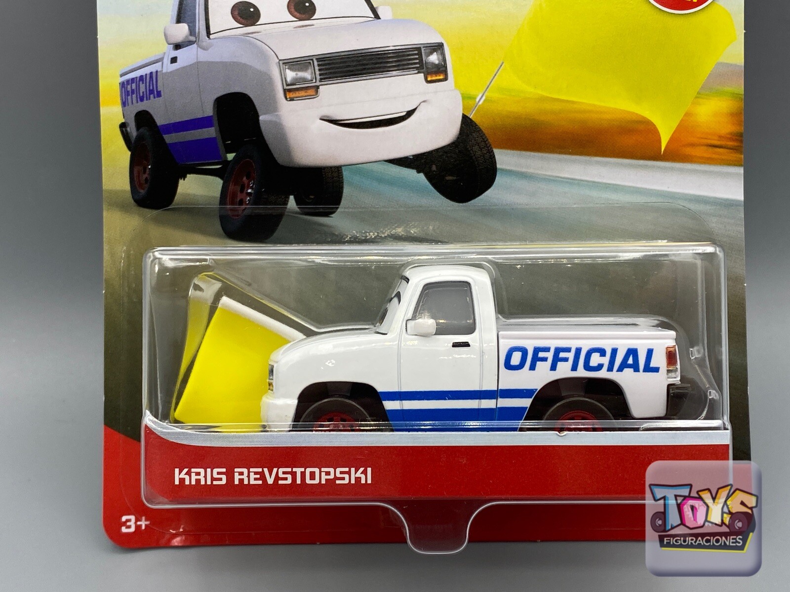 Disney Pixar Cars KRIS REVSTOPSKI YELLOW FLAG Metal Series New For 2021