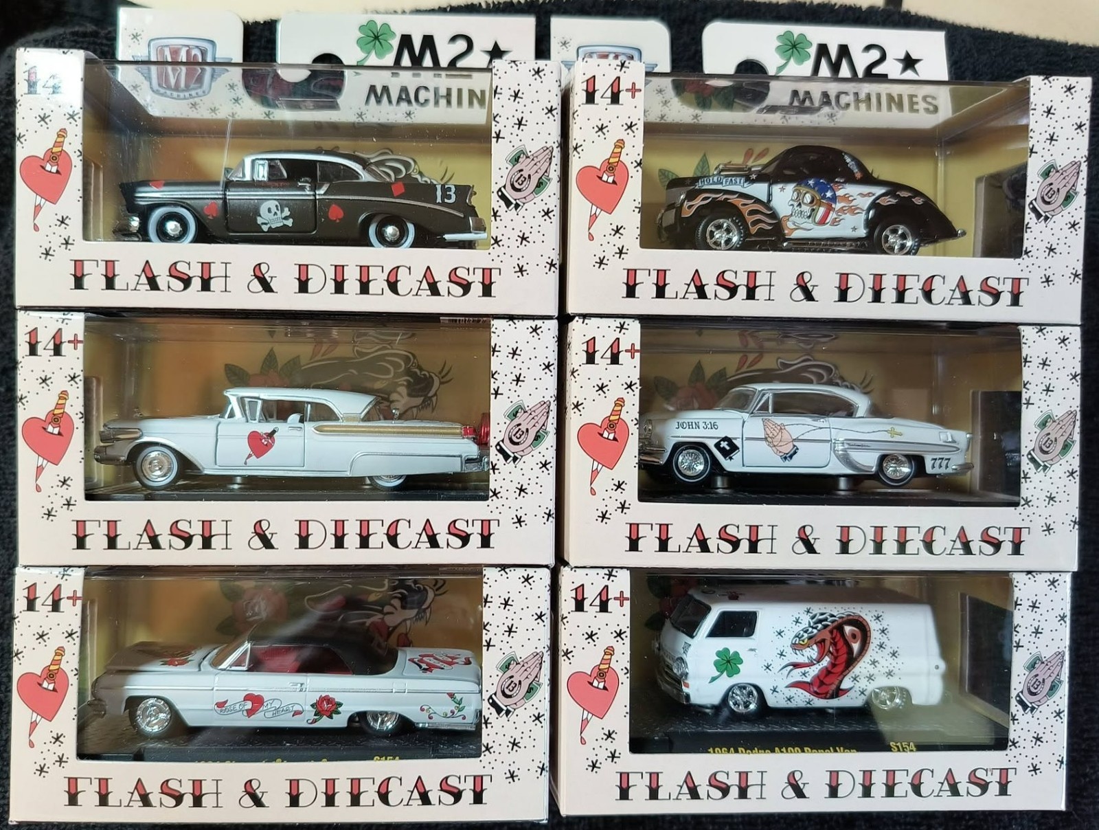 M2 Flash and Diecast Complete Set