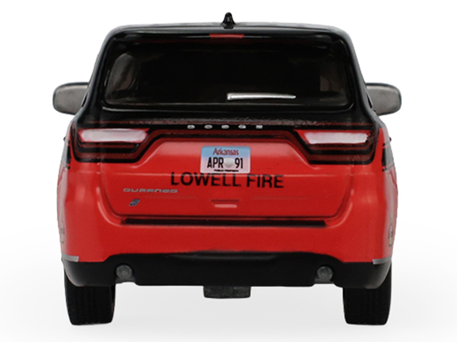 2019 DODGE DURANGO “LOWELL, AR FIRE DEPT.” RED & BLACK 1/64 GREENLIGHT 67070 C