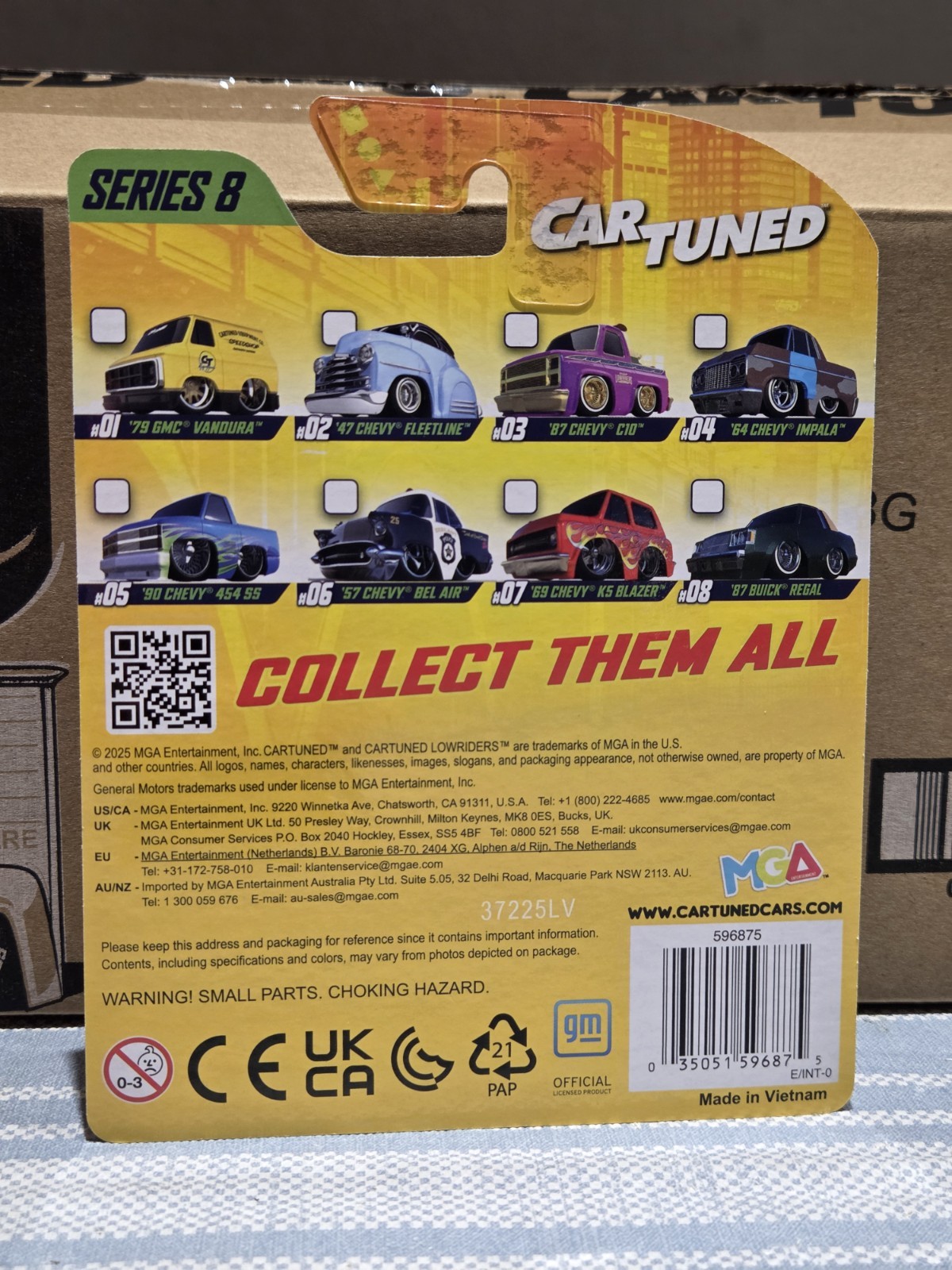 2025 CarTuned Premier Series 8 – Mainline Assortment – Set of 8