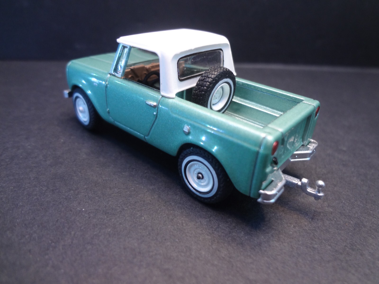 Greenlight 1965 Harvester Scout Half Cab Pickup w/ removable top – Loose 1:64