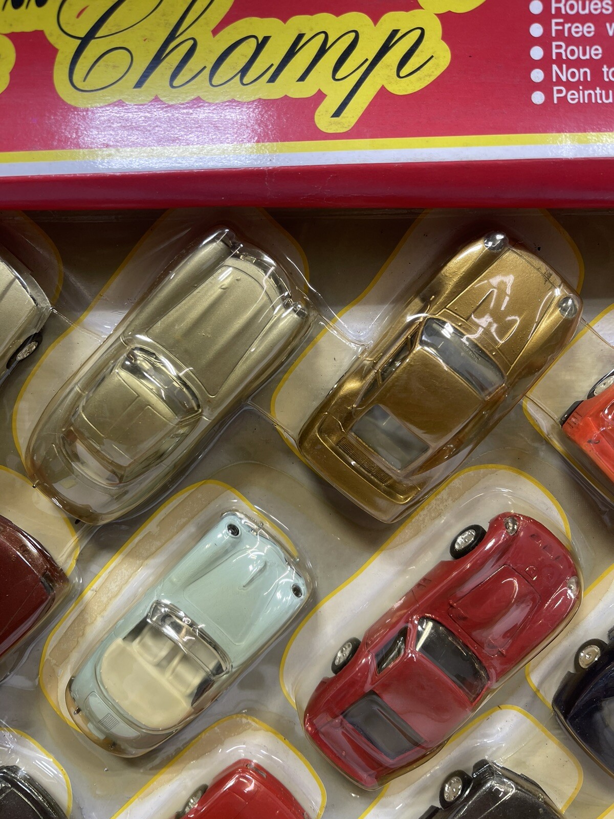Classic “Champ” – Die Cast and Plastic Set of 16 Cars