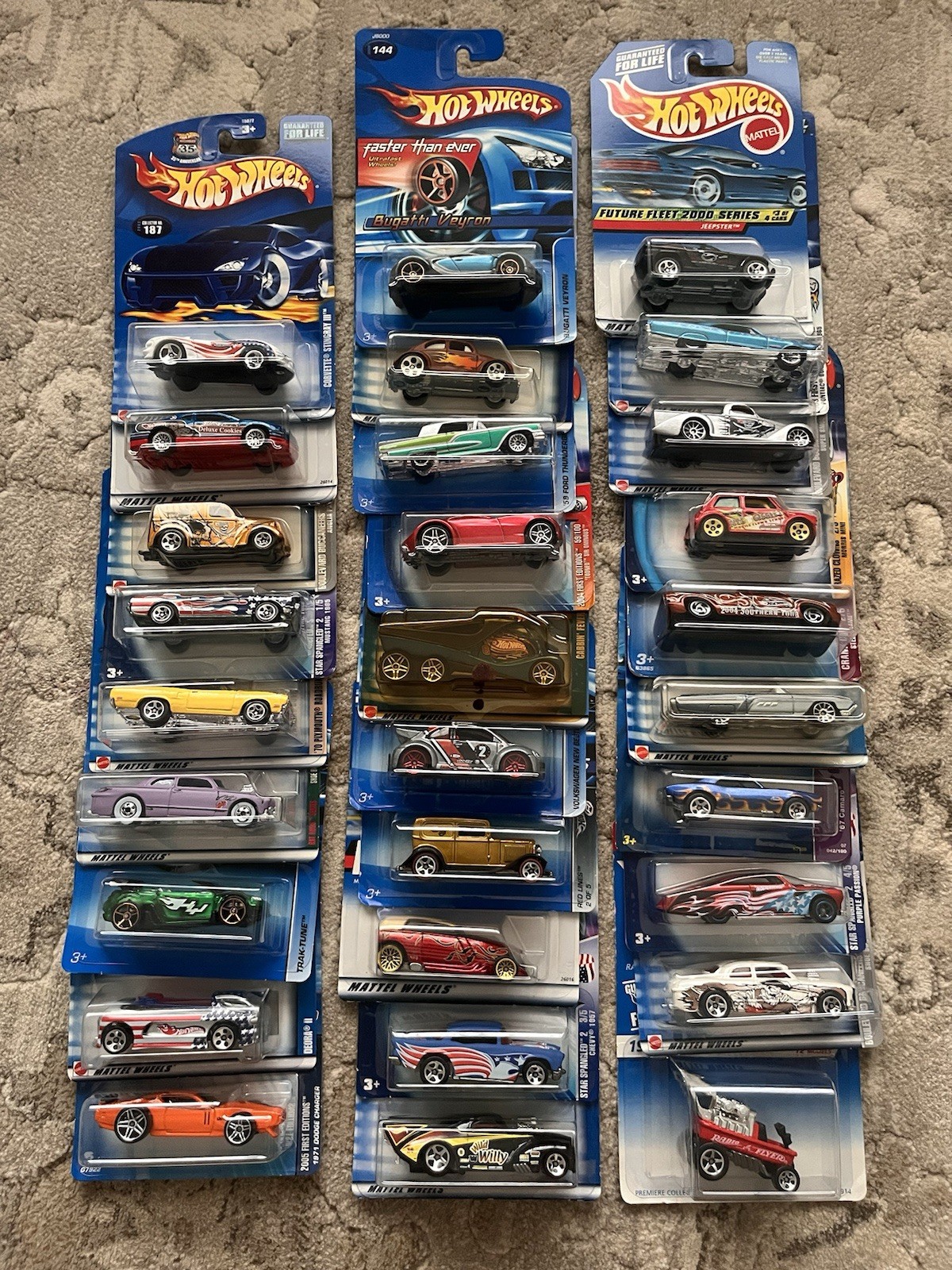 Lot of 30 Hot Wheels 1:64 Diecast Cars Sealed Mixed Collection