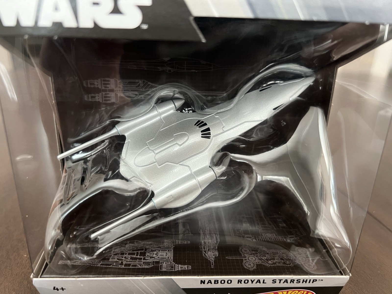 Mattel Hot Wheels Star Wars Starships Select – NABOO ROYAL STARSHIP (JBG48) #38