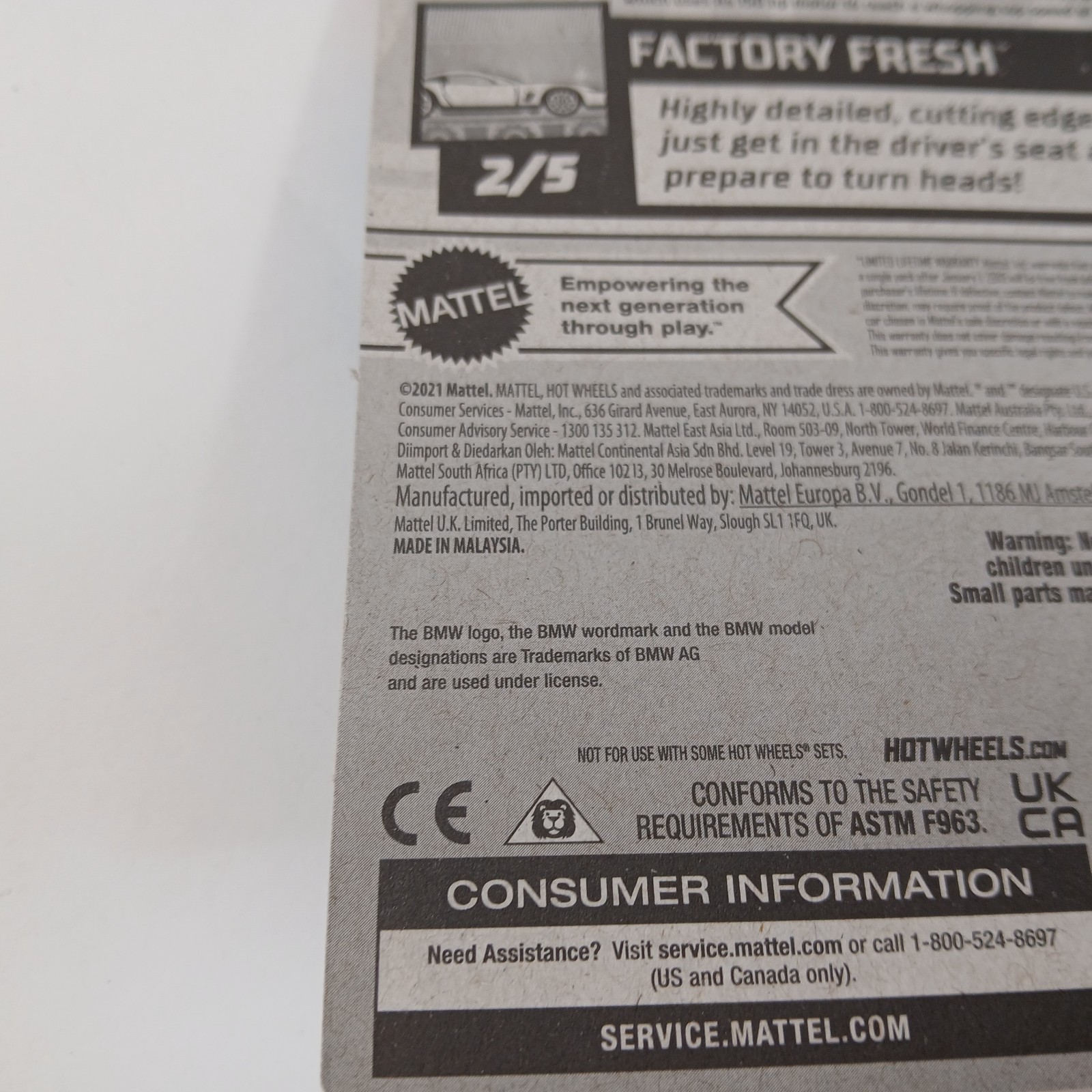 Factory Fresh BMW M4 BMW 507 2016 M2 Lot of 3 Hot Wheels 2/5 3/10 8/10