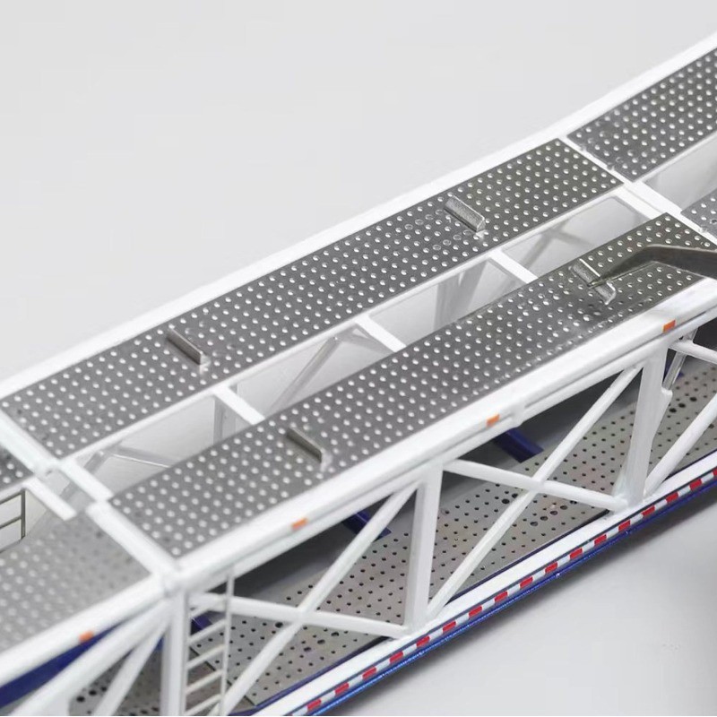 1:64 GCD Jumbo Double-layer Alloy Car Carrier-Extra-long Giant Transport Model