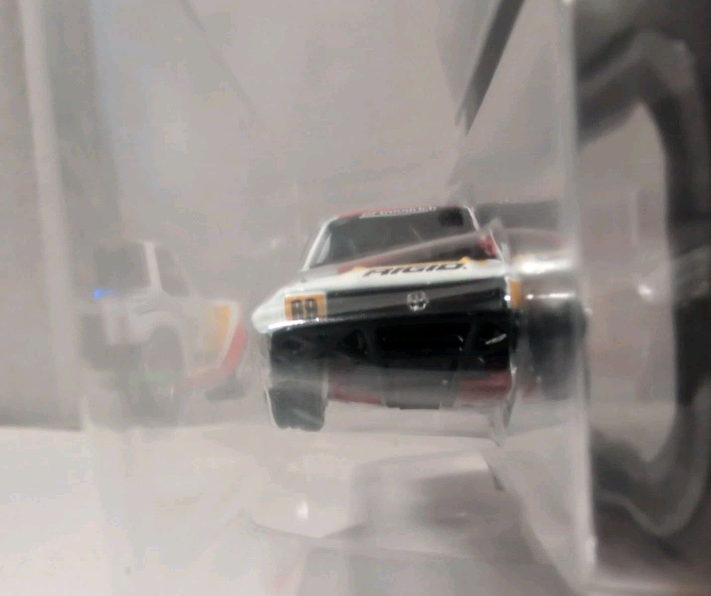 2024 Hot Wheels Elite 64 1989 Toyota Hilux Stadium Truck With Protector NEW!