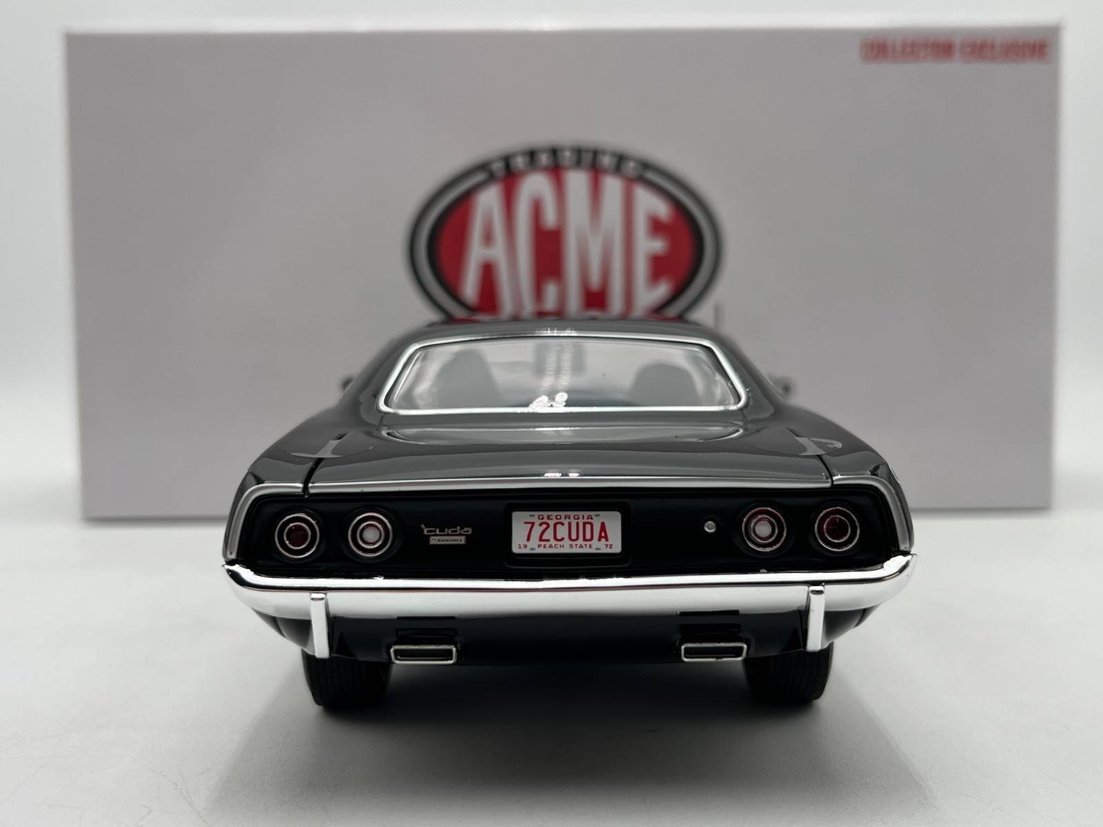 ACME EXCLUSIVE – 1:18 SCALE – 1972 Plymouth ‘Cuda 340 *SPARE MODEL* – A1806137HT