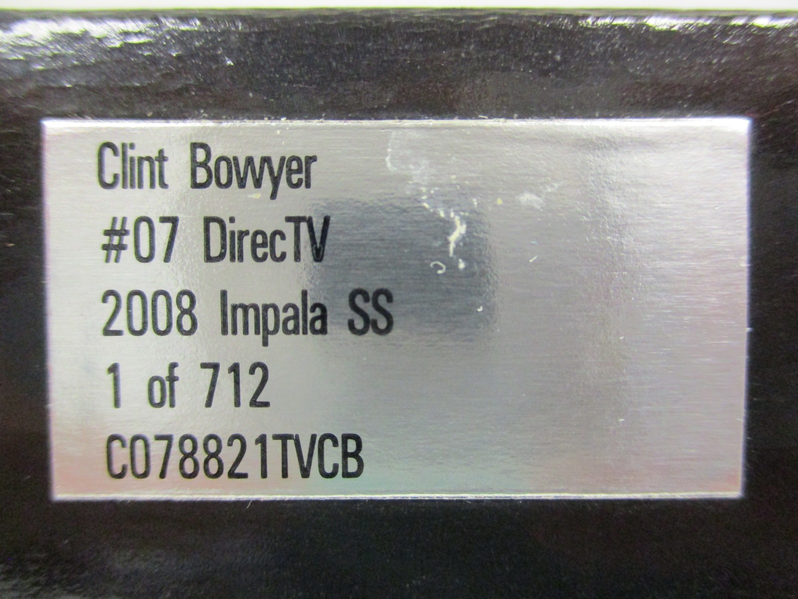 ACTION CLINT BOYER DIRECTV 2008 CHEVY IMPALA SS COT NASCAR STOCK CAR – READ