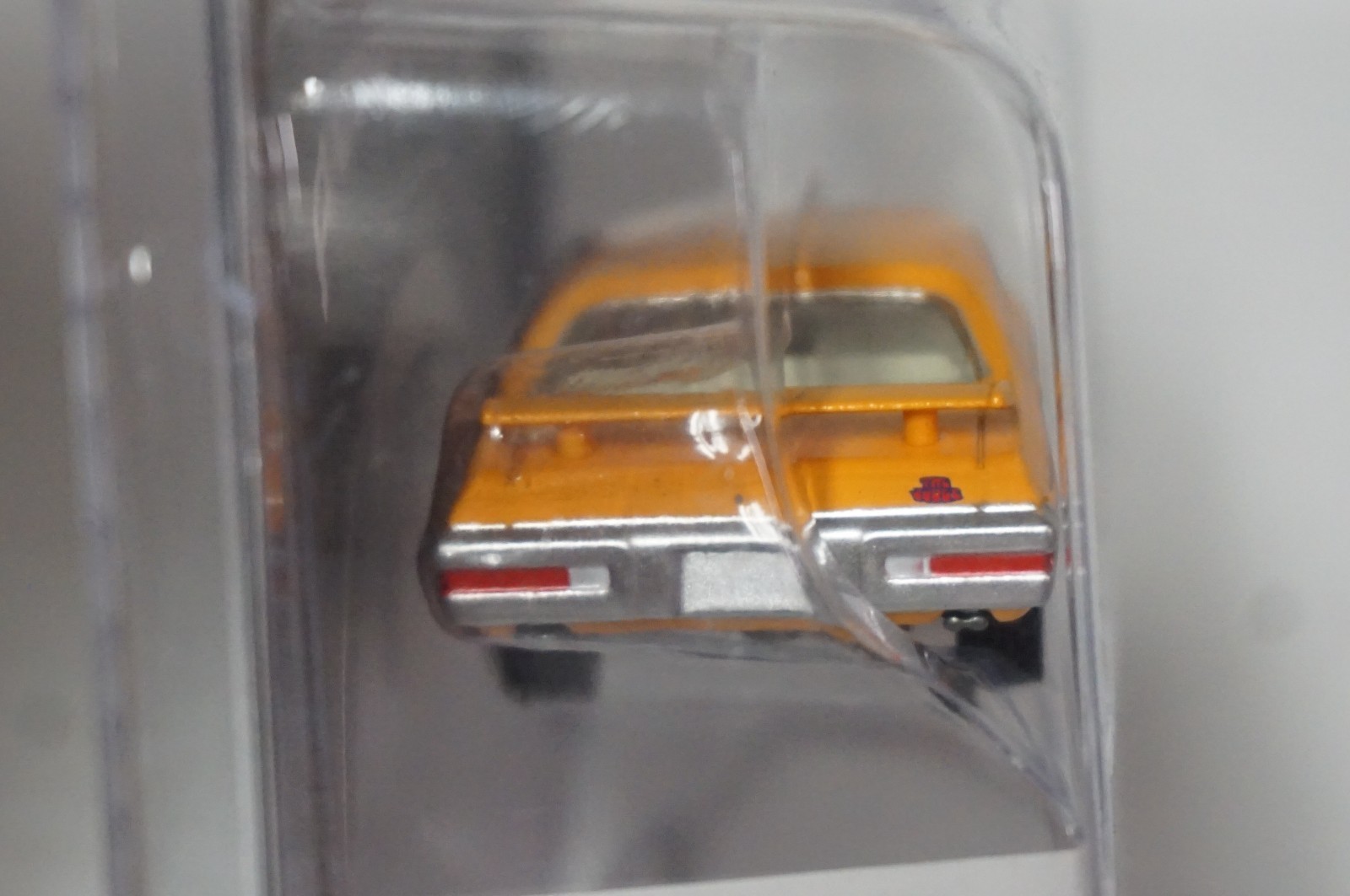 1/64 Greenlight 1970 Pontiac GTO Judge Orange Car BF Goodrich Ad Hobby Exclusive