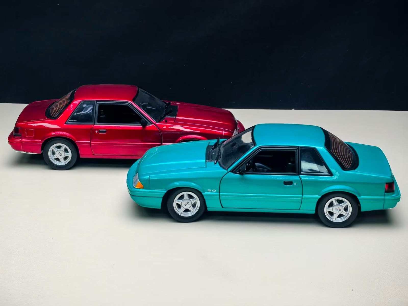 GMP 1:18 1993 Ford Mustang LX 5.0 2 colors available;Available in 2 colors