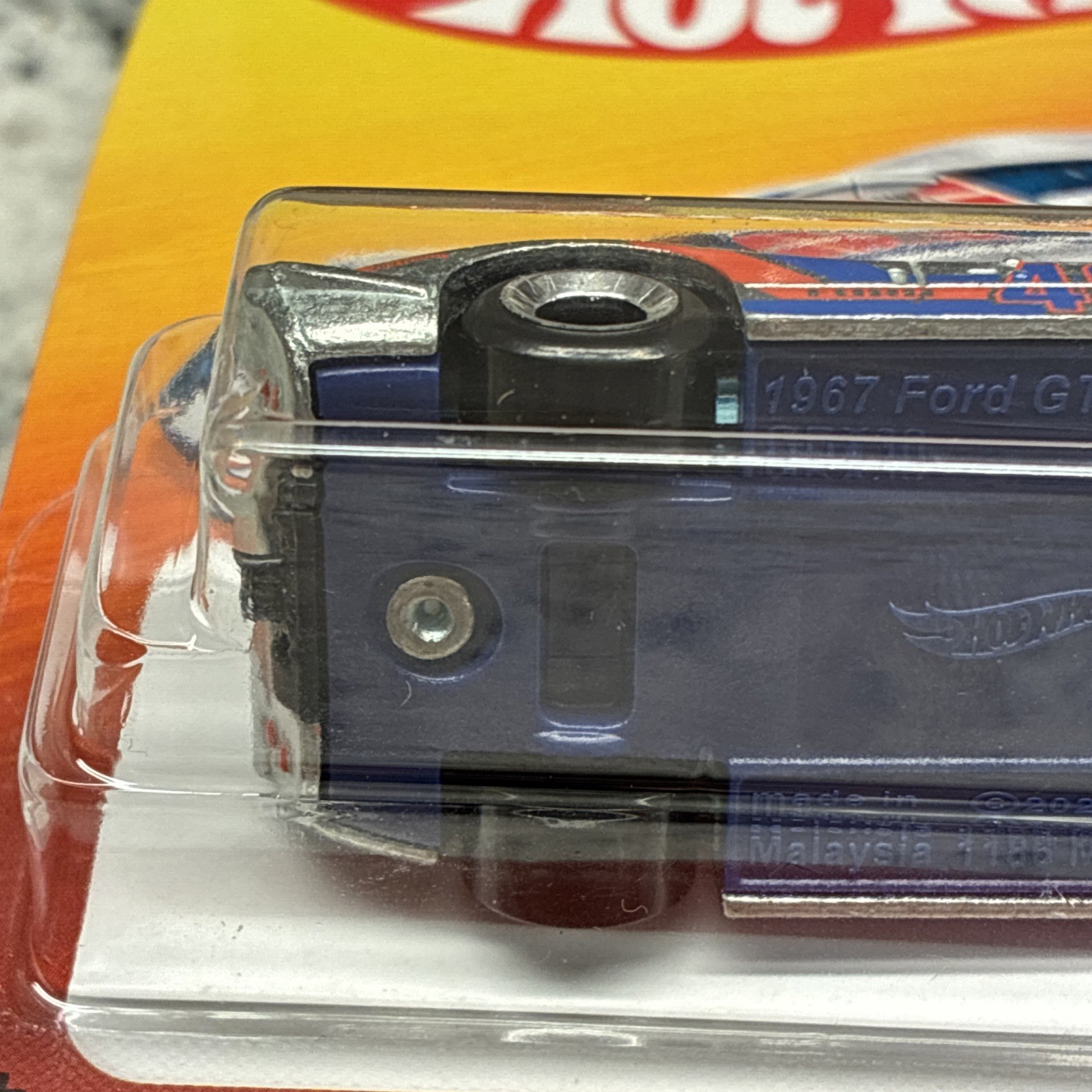 🔥🛞HOT WHEELS *WHEEL ERROR* The Hot Ones ’67 FORD GT40 Mk.IV Silver 6/8 Mk IV