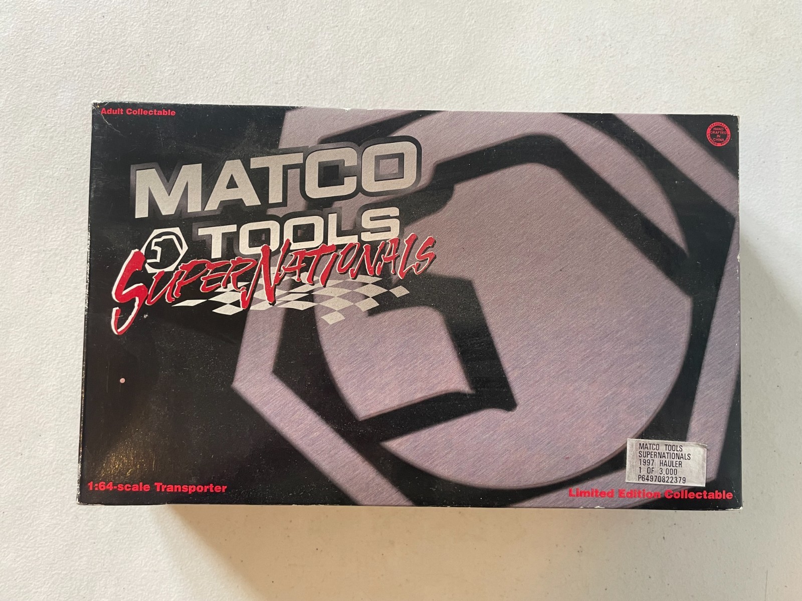 Matco Tools 1:64 1997 NHRA Super Nationals Hauler Diecast 1 of 3000 HTF READ AD
