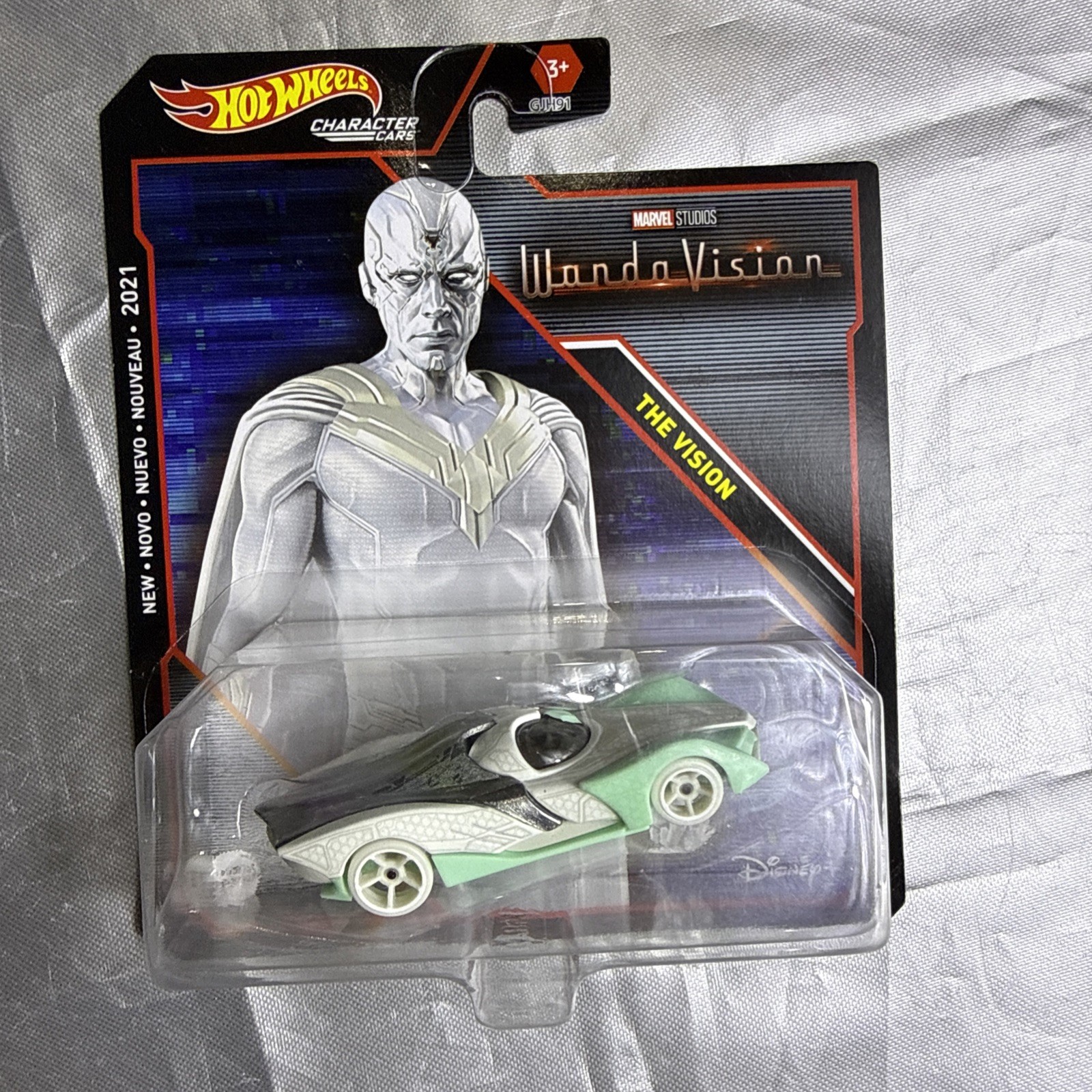 2021 Hot Wheels MARVEL Character Cars Set of 8 New GJH91