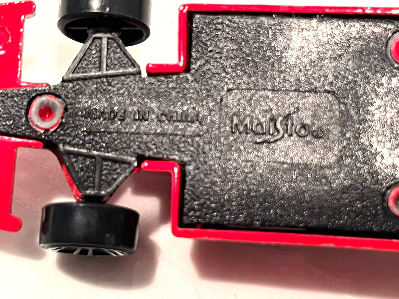 Moisto Indy Racecar Red/Silver blade air scoop “One America”