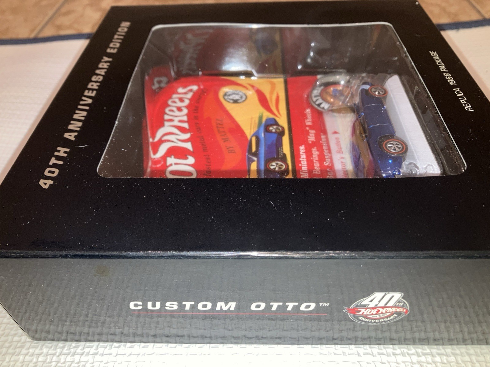 Hot Wheels Redline CUSTOM OTTO Mint In Box, Club Exclusive 0614, 2713/4000 RARE!