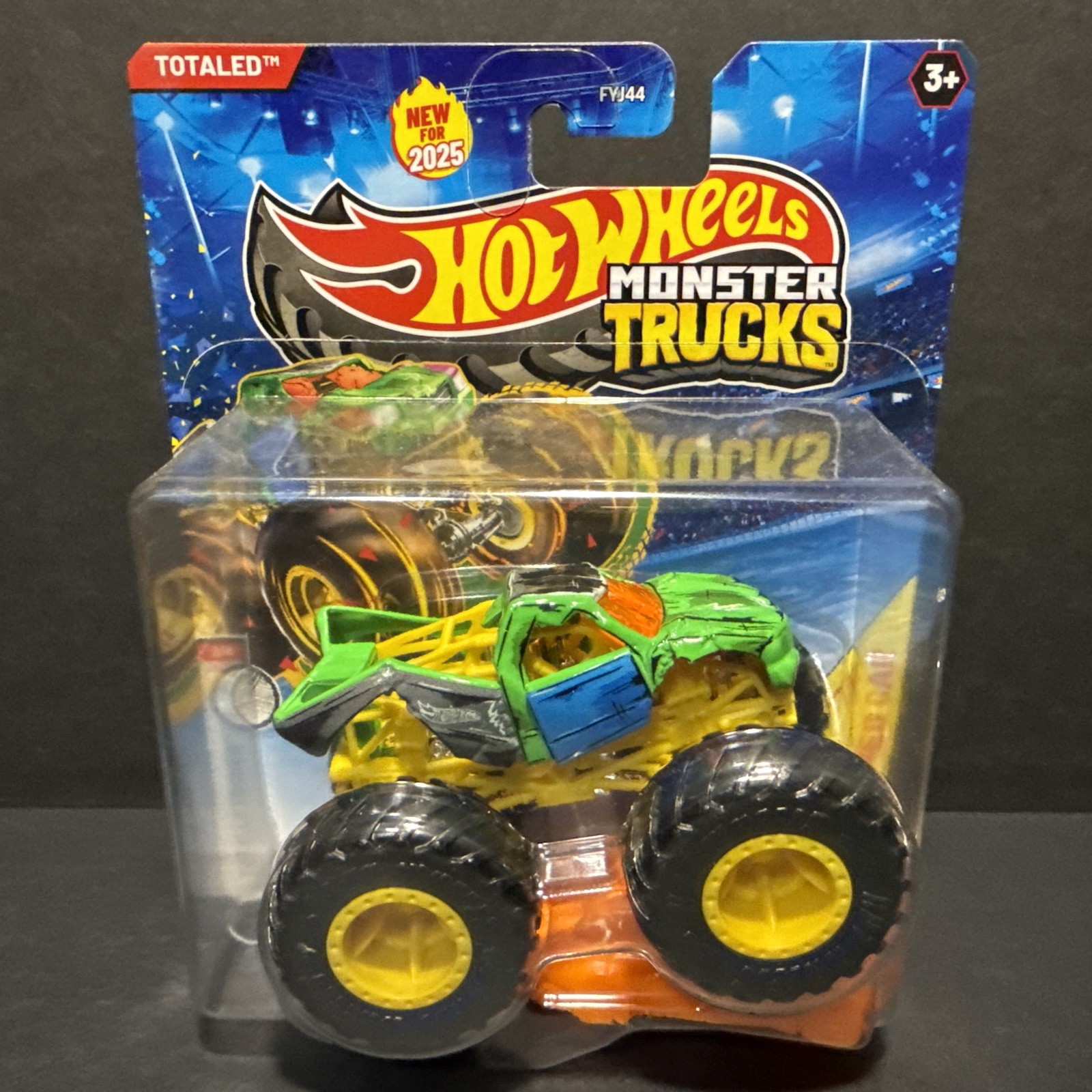 Hot Wheels Monster Truck 1:64 Diecast Vehicle – Totaled 2025 Totally Tooned NEW