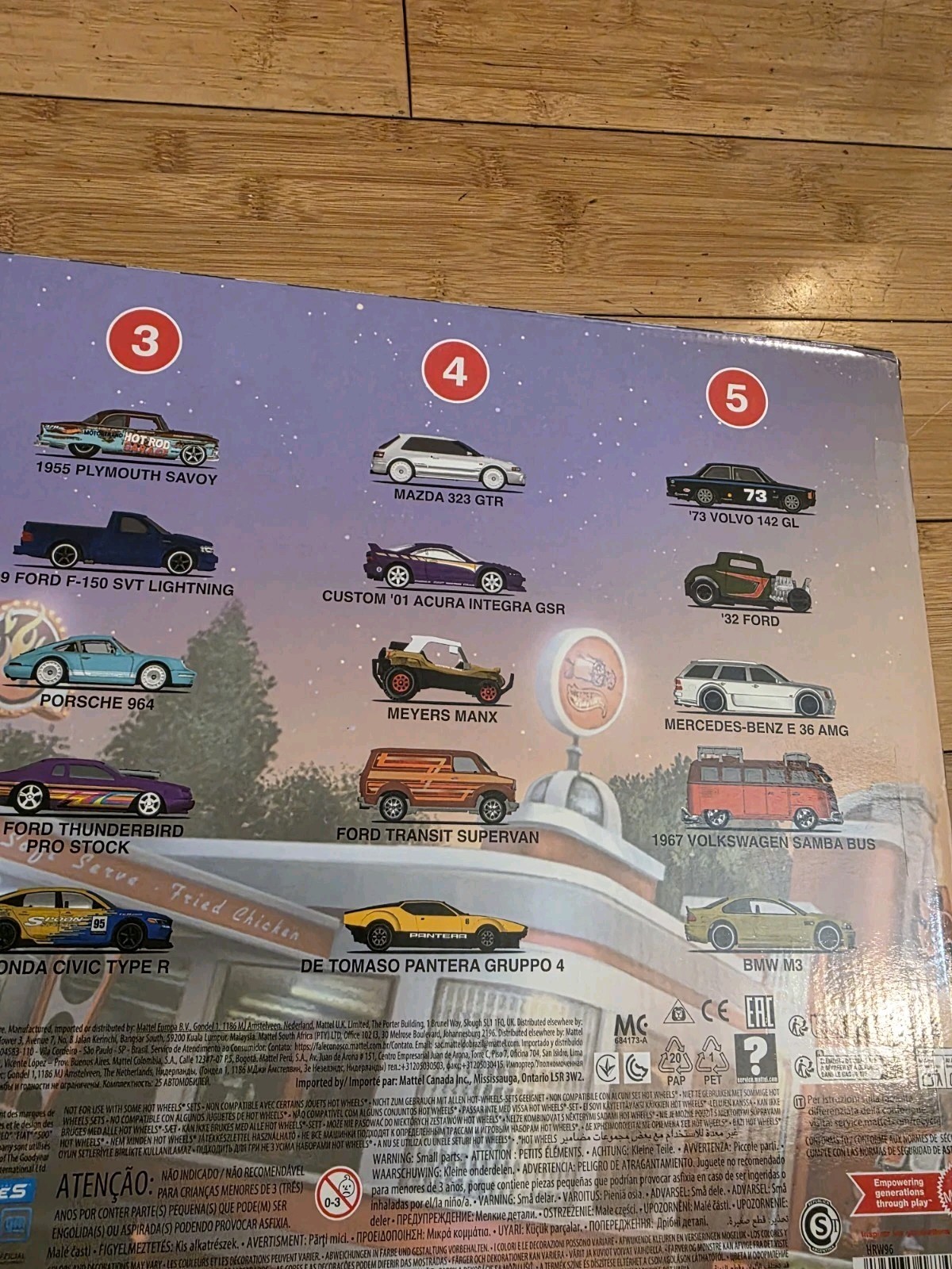 Hot Wheels Boulevard 25-Car Premium Die-Cast 1:64 Scale Sports Cars Factory Set