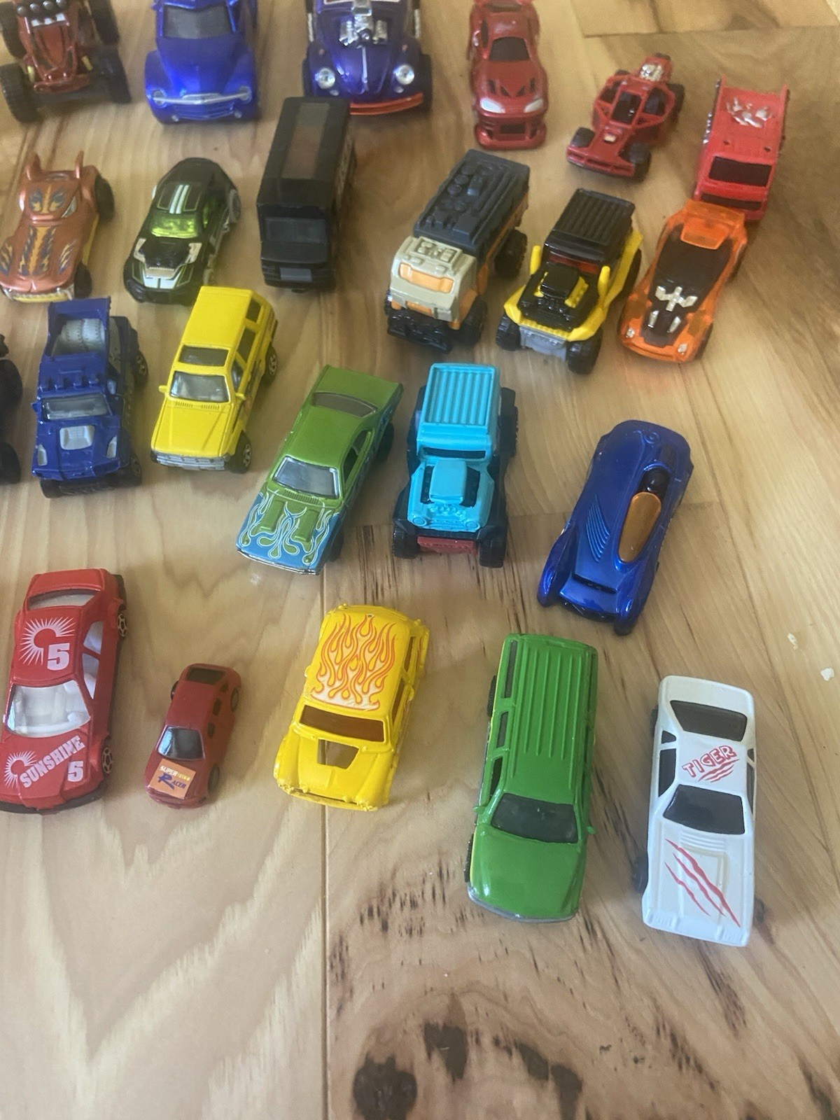 Lot Of 48 Matchbox, Hot Wheel And Other Variety Cars And Trucks