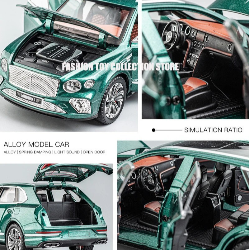 1:24 Bentley Bentayga Alloy Diecast Metal Car Model Vehicle Collection Gift NEW