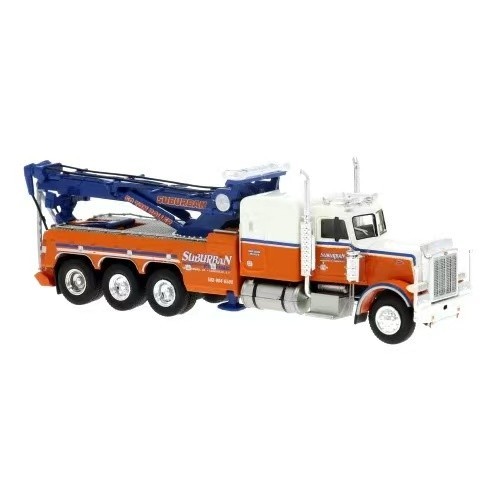 Brekina 1:87 Peterbilt 359 Tow Truck 1973 Kauffs Model Car Collection