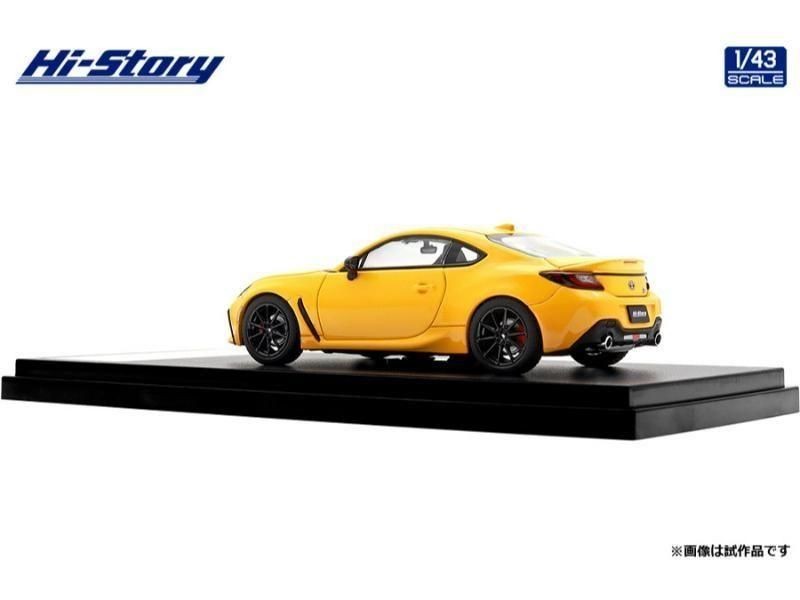 Hi-Story 1:43 Toyota GR86 RZ Limited edition 2025 Sunrise Yellow HS567YE