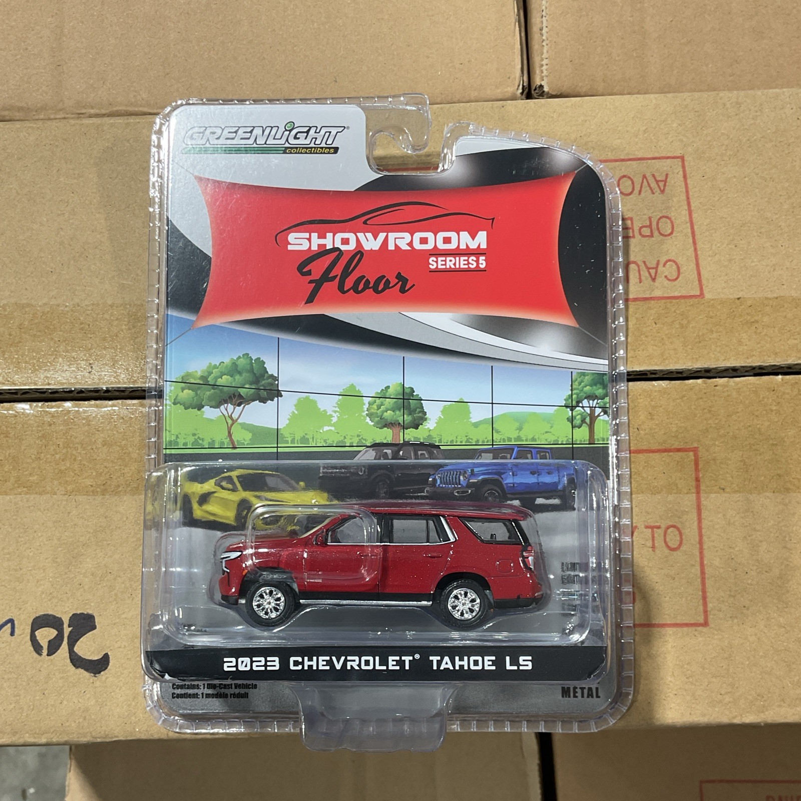 Greenlight Showroom Floor Series 5 1:64 Diecast Vehicles Cases