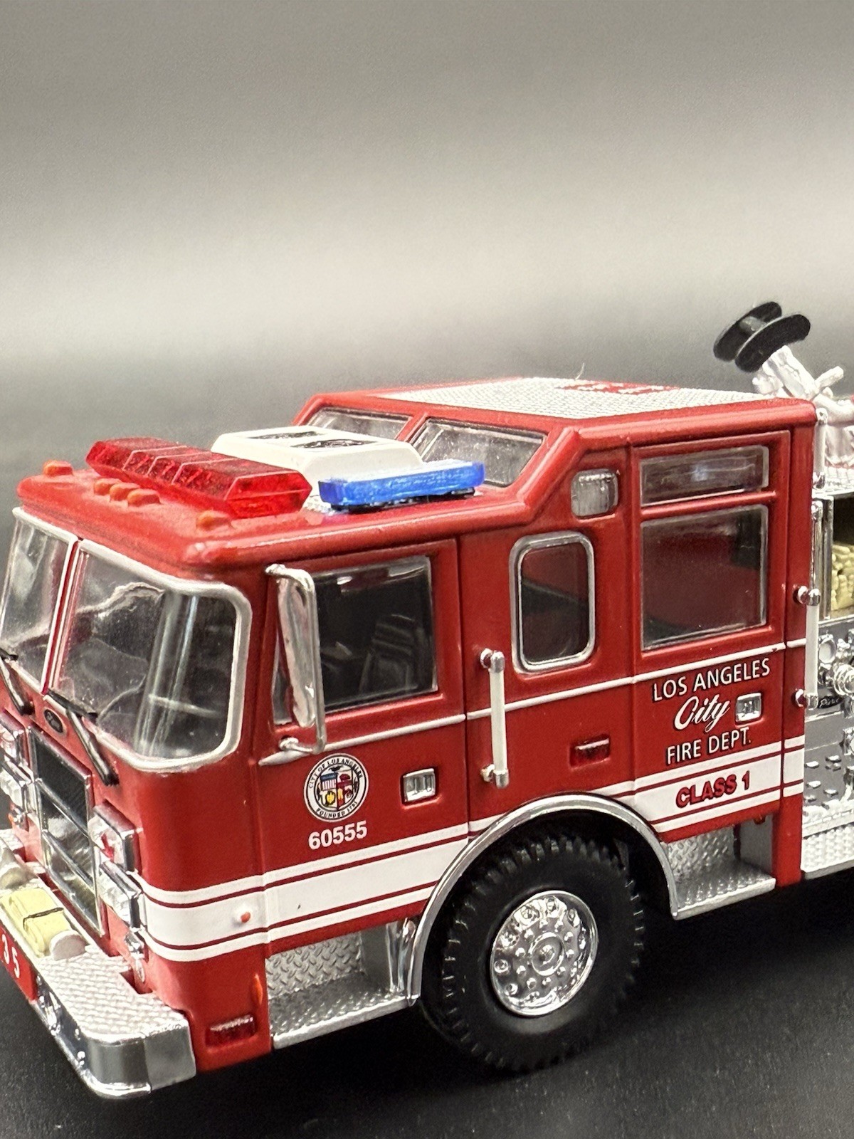 2 Pack 1/64 Mini Whelen Edge Blue Lightbar Police Fire Truck Sheriff EMS