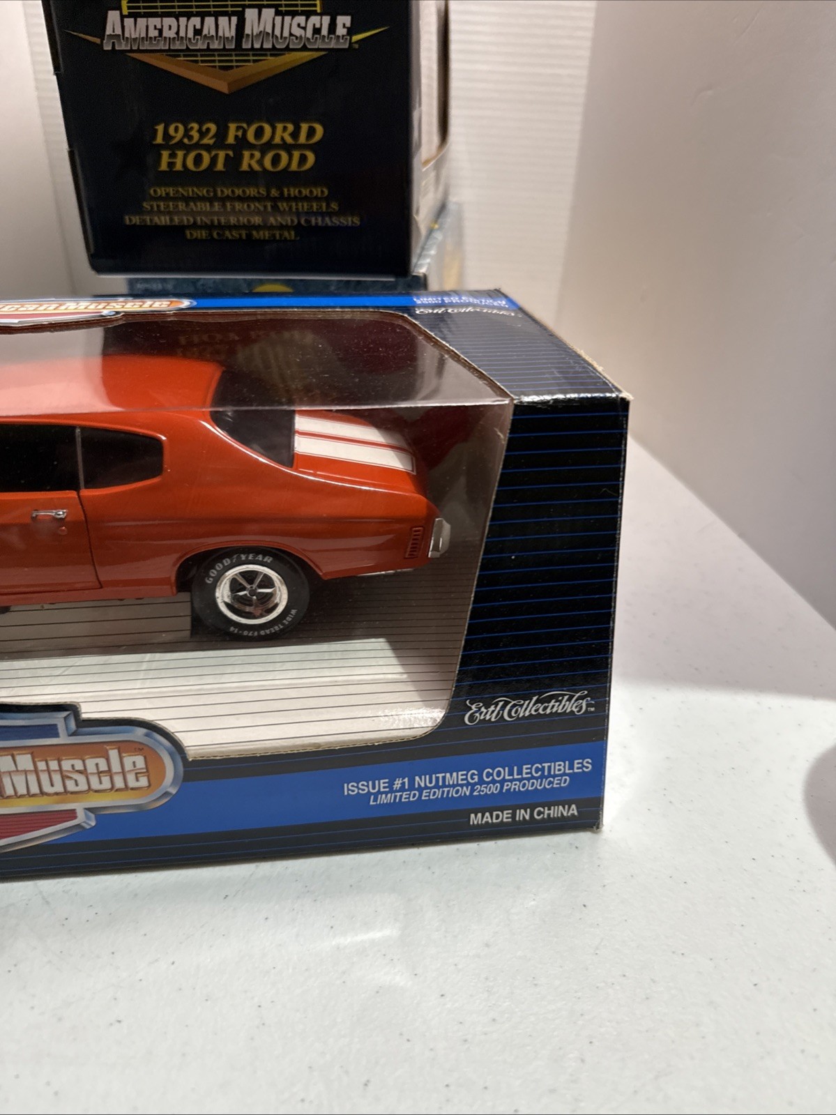Ertl American Muscle 1970 Chevelle SS454 LS6 1/18 ORANGE