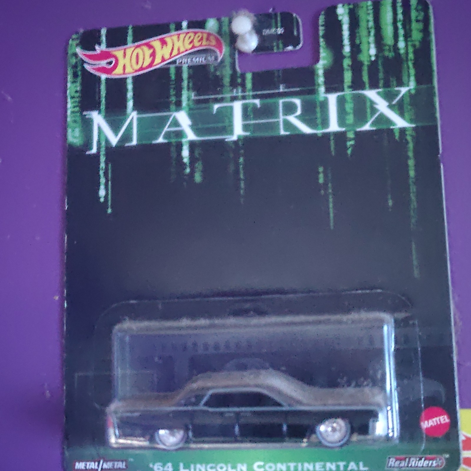 Hot Wheels Retro Entertainment The Matrix ’64 Lincoln Continental 1:64 Black