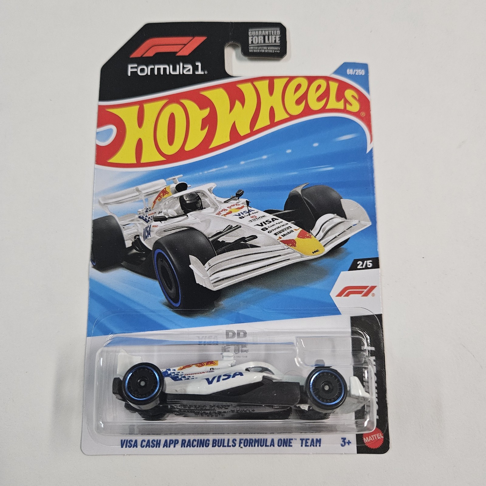 2026 Hot Wheels Visa Cash App Racing Bills Formula One 2/5 Mainline 68/250 F1