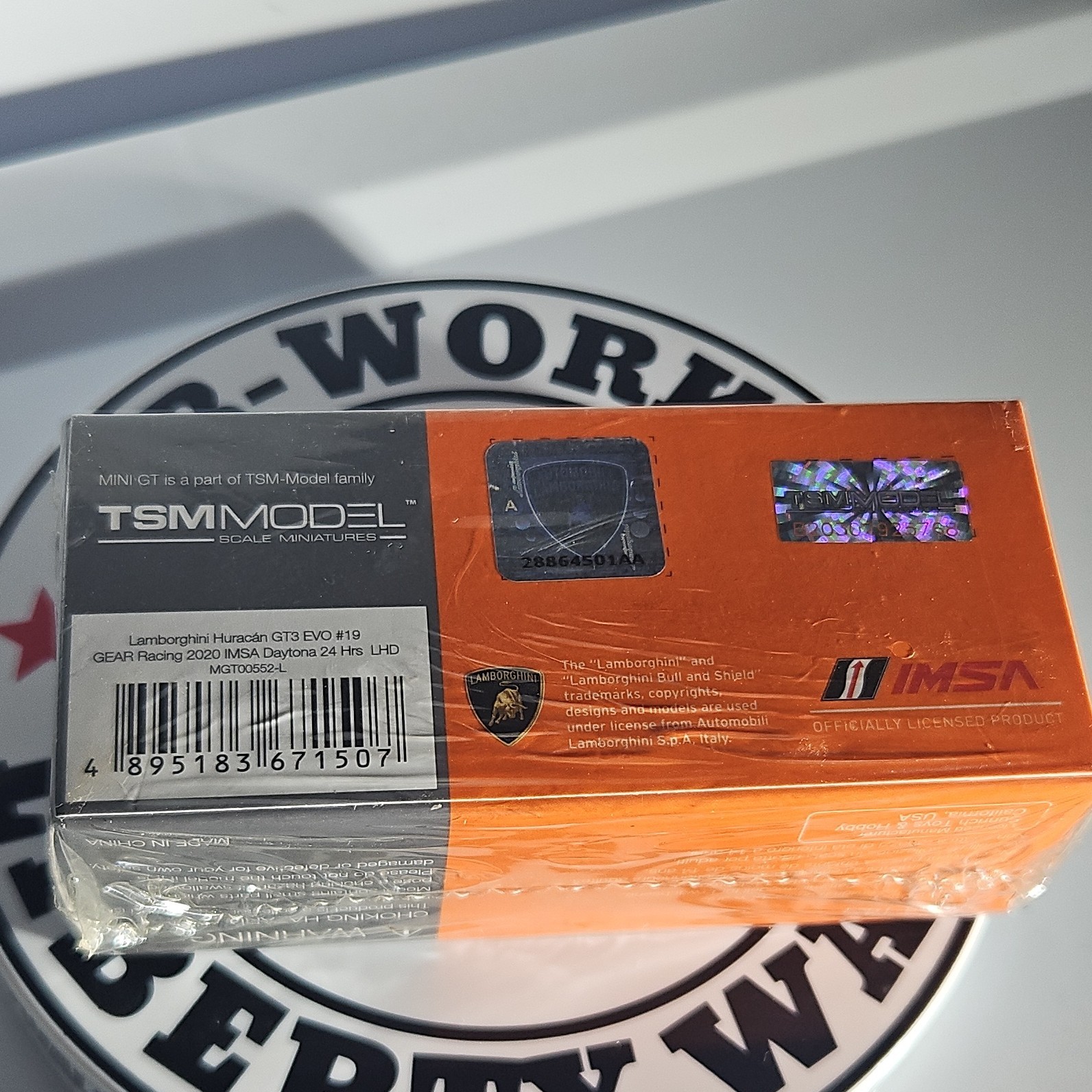MiniGT 1/64 Lamborghini Huracan GT3 EVO ’20 IMSA Daytona 24H MGT00552-L Sealed