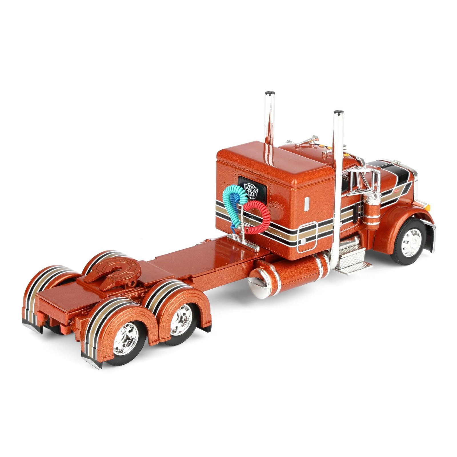 DCP 1/64 Peterbilt 379 Flat Top Wilson Pacesetter Grain Trailer ’25 NFTM 69-2155