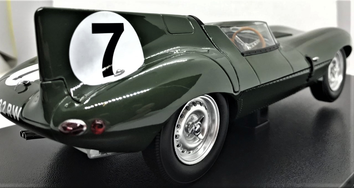 Jaguar Race Car Racing Le Mans Racer1:18 Custom Built Classic Hot Rod 12