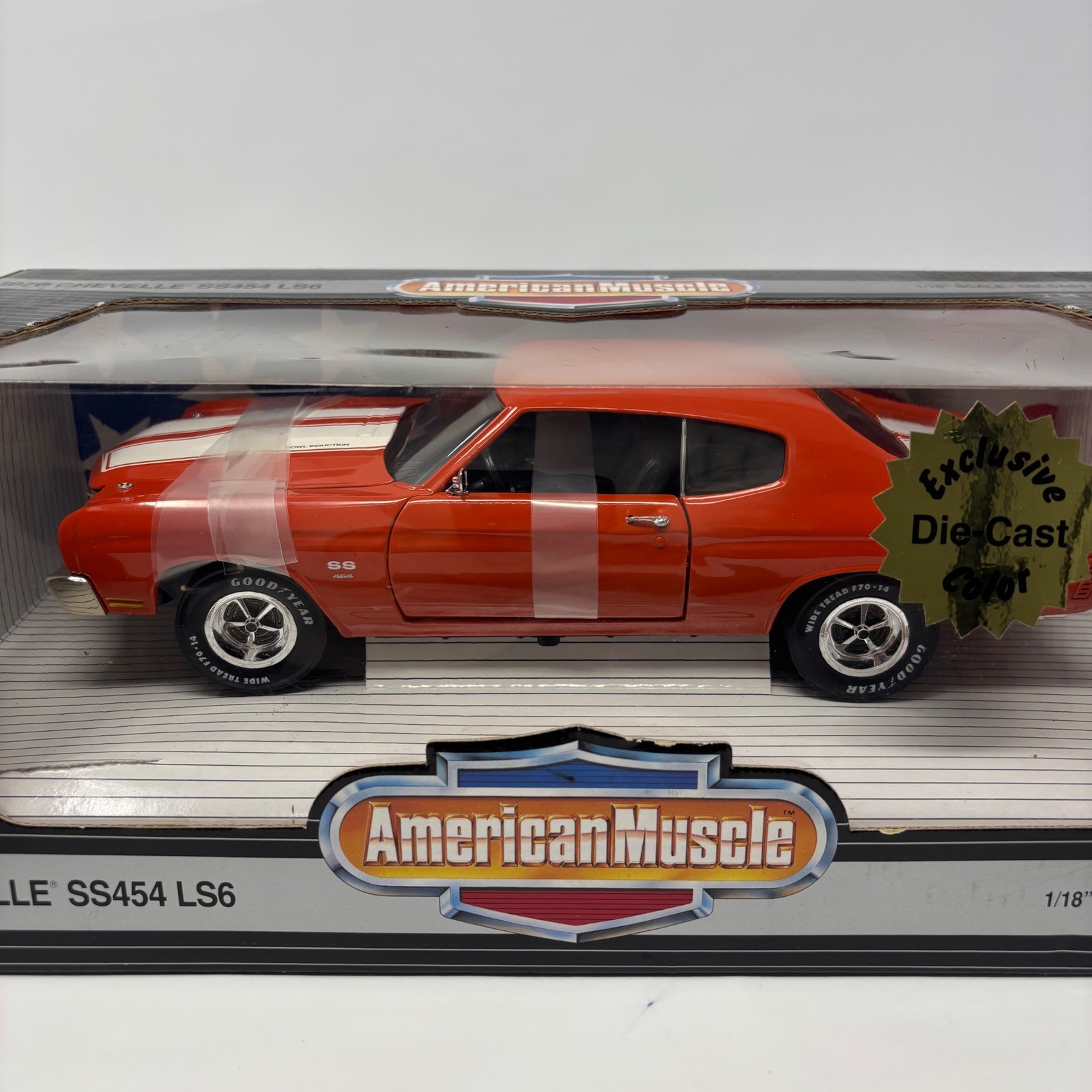 1970 Chevrolet Chevelle SS454 LS6 Orange Exclusive Color 1:18 ERTL Diecast