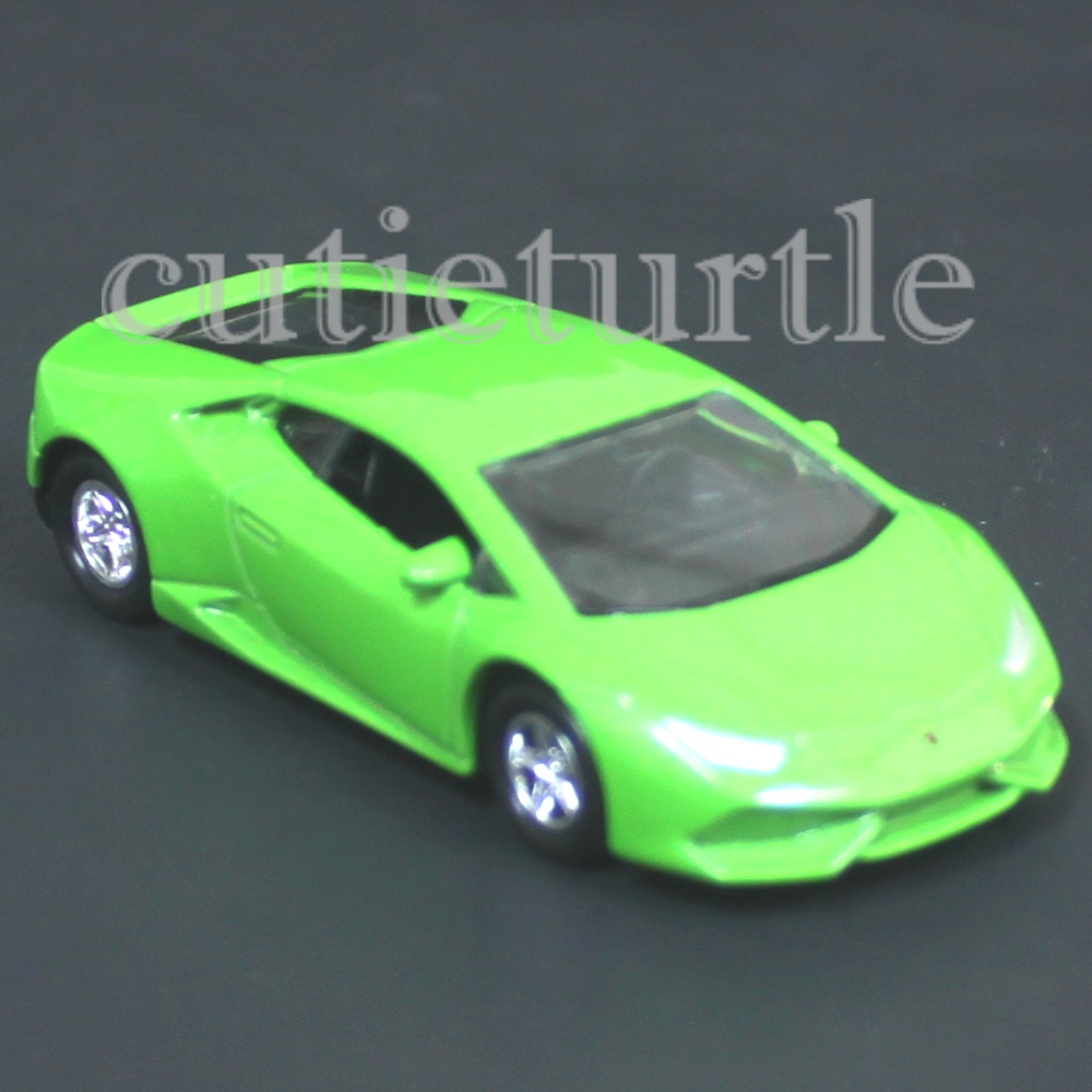 Welly Lamborghini Huracan LP 610-4 1:60 Diecast Toy Car 58283D Green