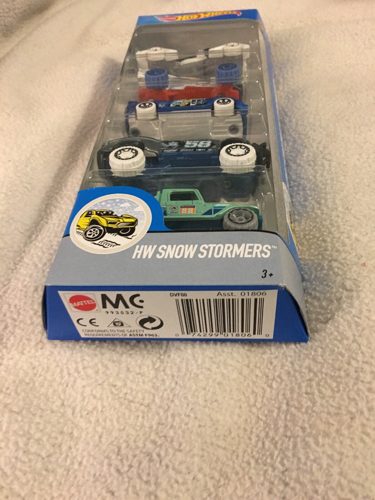 Hot Wheels Five Pack Snowstormers 2017 NEW UNOPENED PACKAGE B207