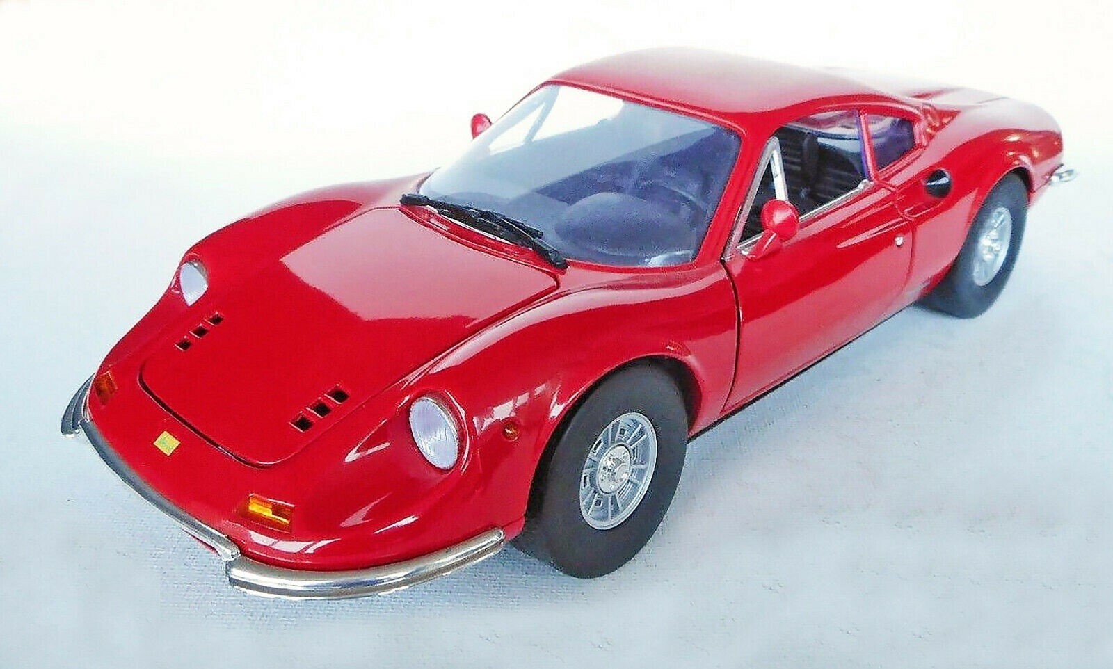 Ferrari Race Car Racing1:24Le Mans12Racer18Custom Built Metal Body Model RARE