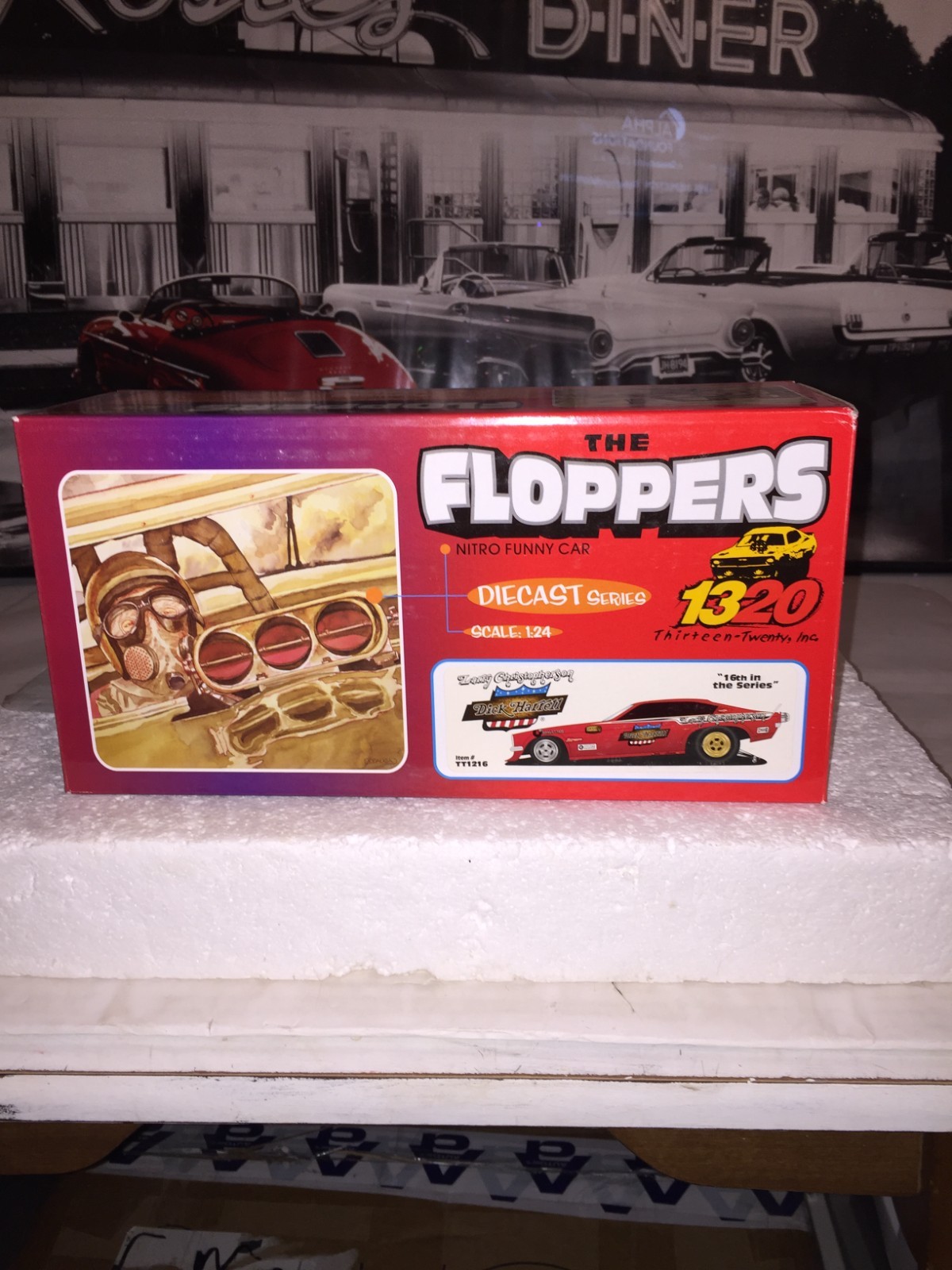 1320 THE FLOPPERS NITRO FUNNY CAR # TT 1216 Larry Christopherson Dick Harrell