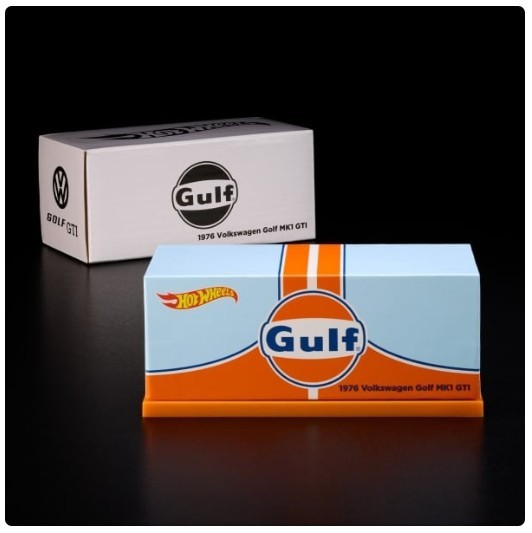 NEW Hot Wheels RLC Exclusive 1976 Volkswagen Golf Mk1 GTI GULF Racing DECO