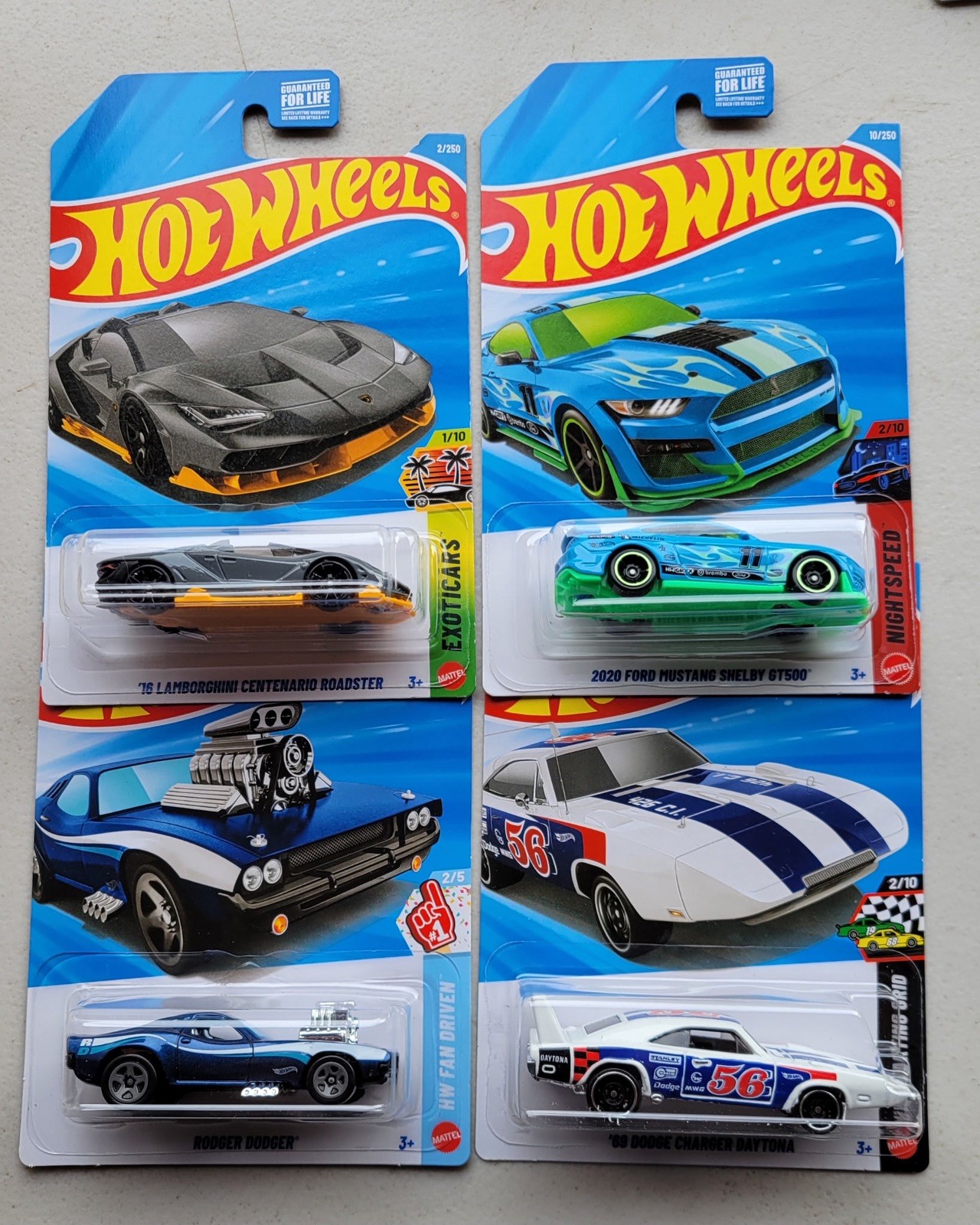 2026 Hot Wheels NEW Kroger Exclusive Set Of 4 Cars
