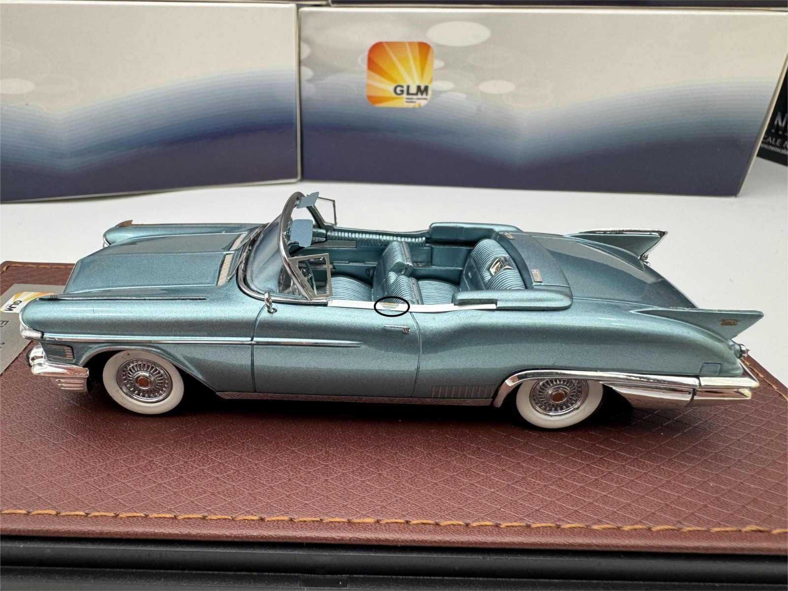 Cadillac Eldorado GLM 1/43 Biarritz Open 1958 #185