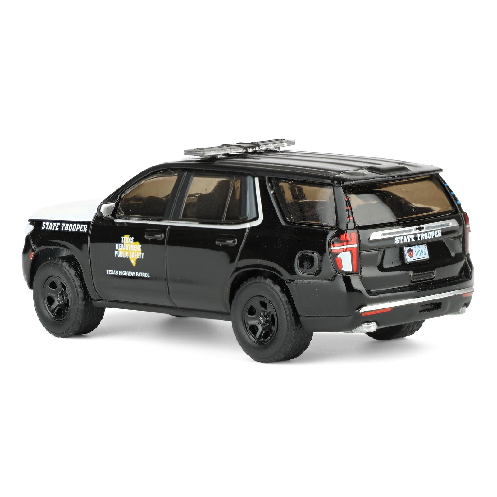 GL 1/64 2024 Chevrolet Tahoe Police Pursuit Vehicle Texas Highway Patrol 30540