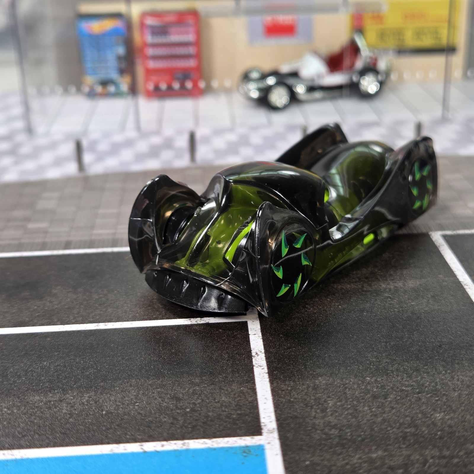 Hot Wheels 2007 New Models CLOAK AND DAGGER Black o5 wheels 30/36 Removable Top