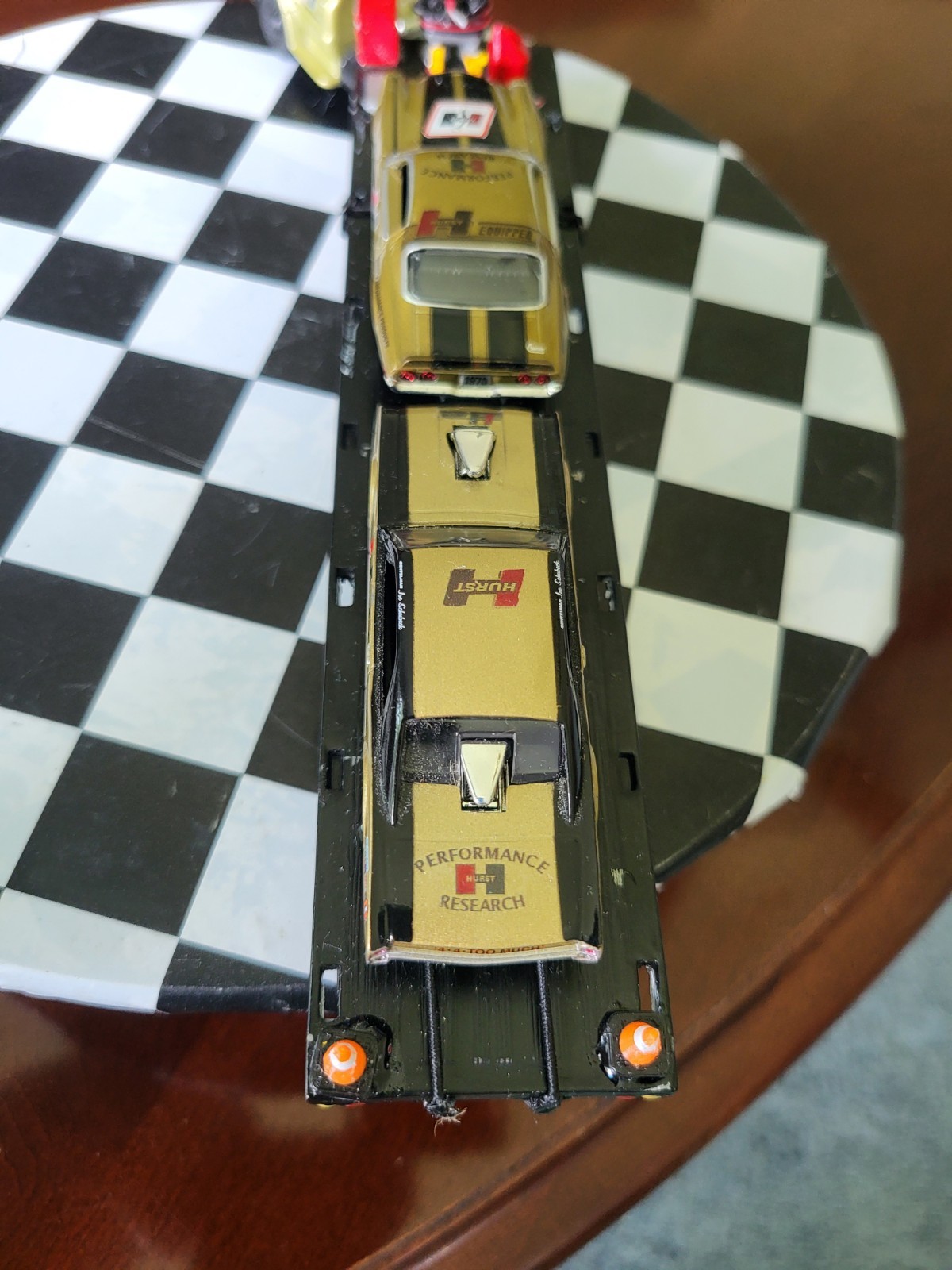 M2 Gold Hurst Series Customized ,70 GMC 5500 Truck, 69 Olds,70 Chevy Comaro 1/64