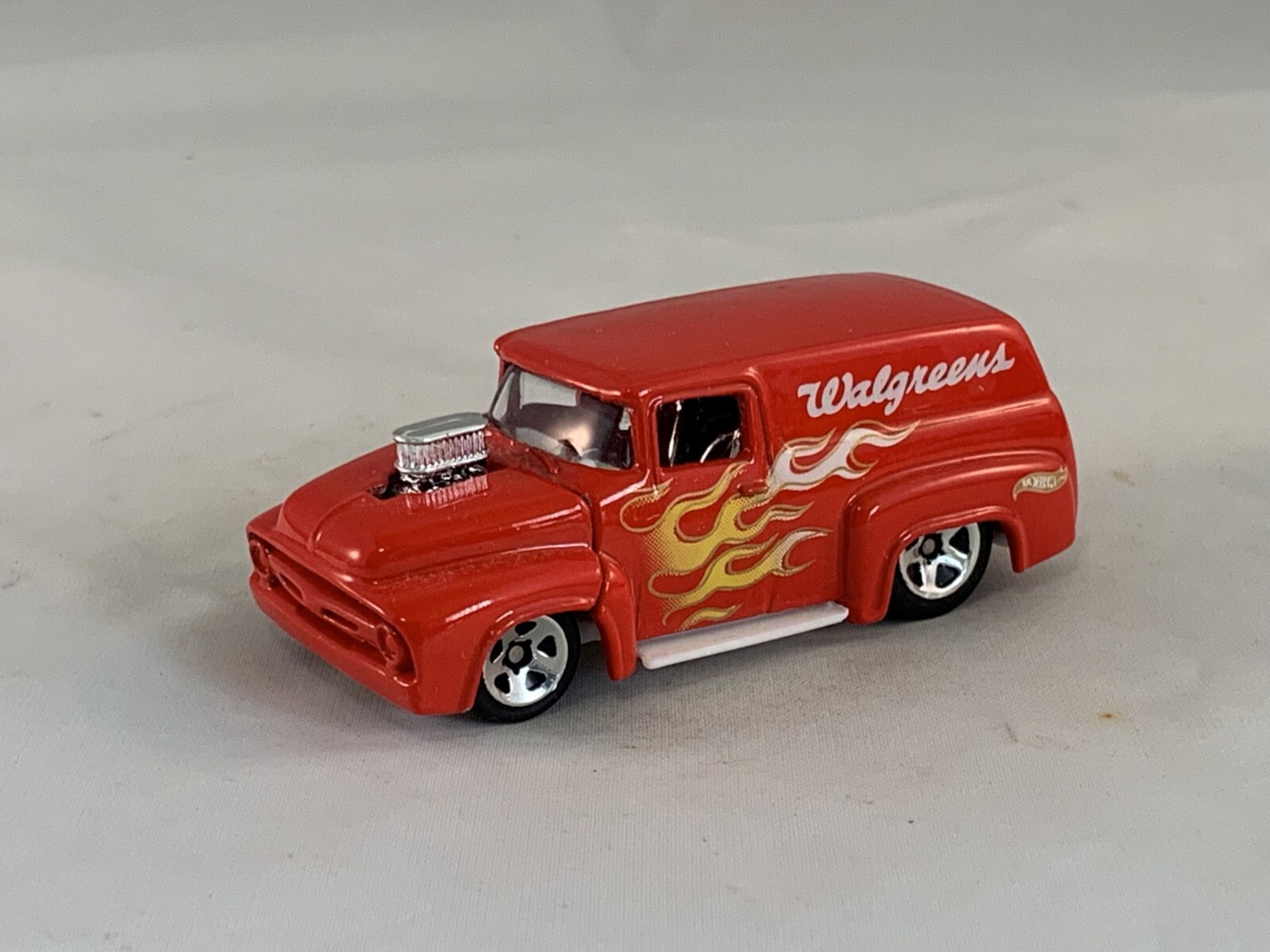 Hot Wheels 1956 Ford Panel Truck 2001 Walgreens Red 5SPs