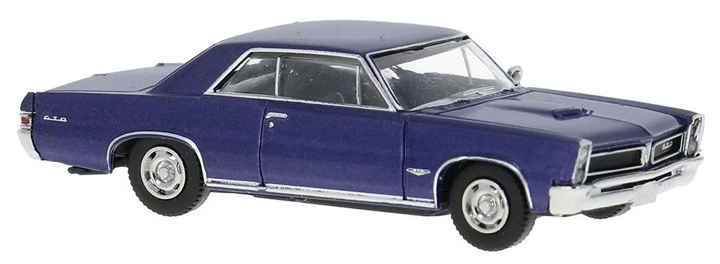 BREKINA 1965 PONTIAC GTO COUPE VIOLET / PURPLE HO 1/87 PLASTIC
