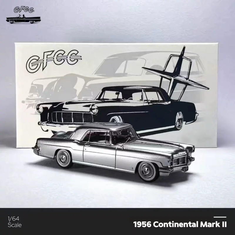 GFCC 1:64 Lincoln Continental Openable Hood Diecast Collectible Car Model Gift