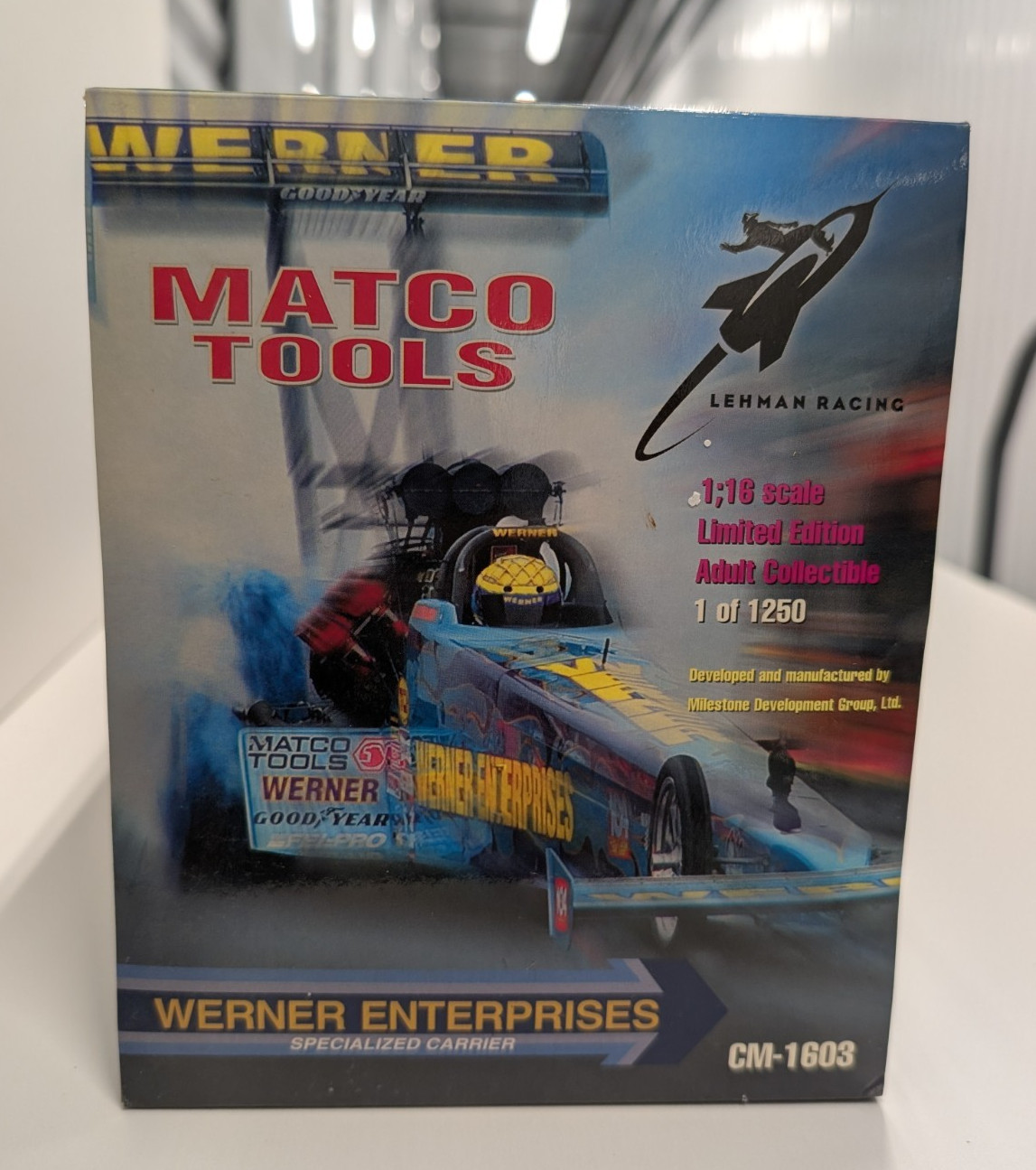 Milestone Werner Enterprises Clay Millican 1/16 Scale Top Fuel Dragster NHRA